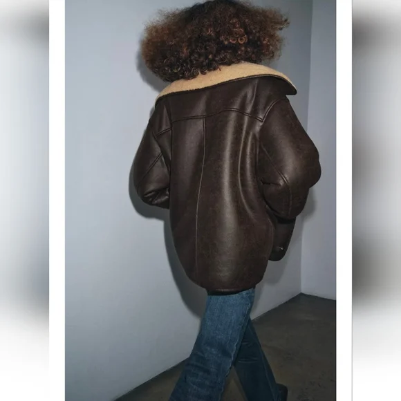 ZARA ZW COLLECTION DOUBLE-FACED JACKET